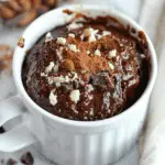 Vegan Dairy-Free German Chocolate Mug Cake