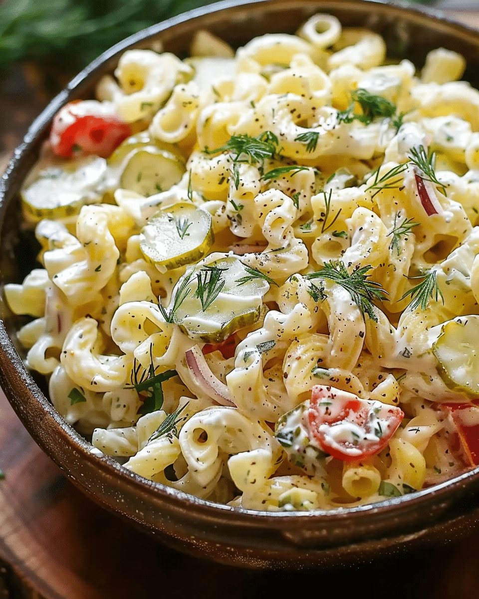 Dill Pickle Pasta Salad: The Incredible Ultimate Recipe You’ll Love