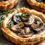 Elegant Mushroom Goat Cheese Tarts: An Incredible Delight for Any Occasion