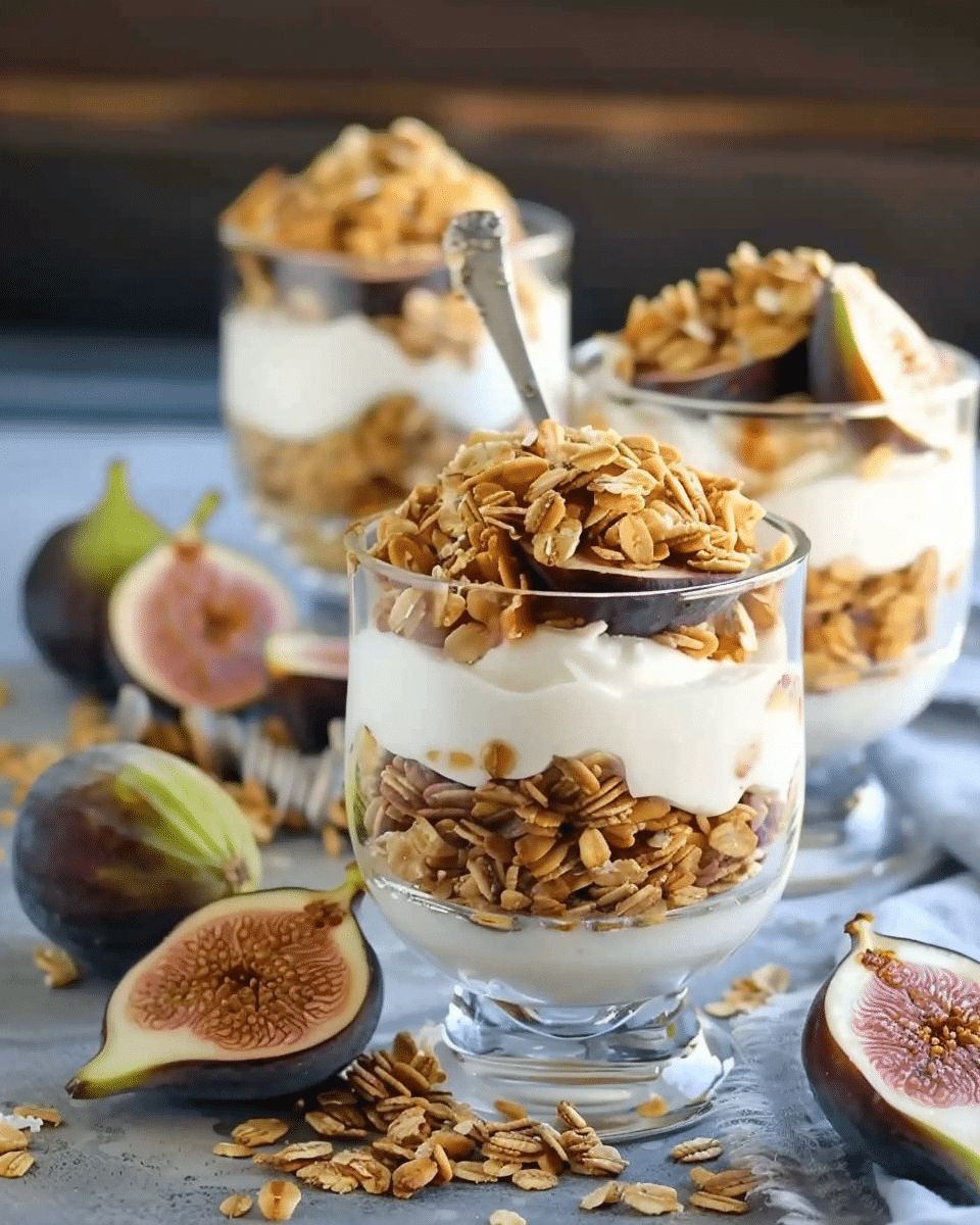Fresh Fig and Greek Yogurt Parfait: A Healthy and Delicious Dessert