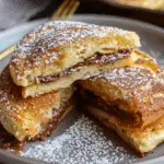 Fried Nutella Pancake Sandwich