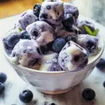 Frozen Yogurt-Dipped Blueberries: A Refreshing and Healthy Treat