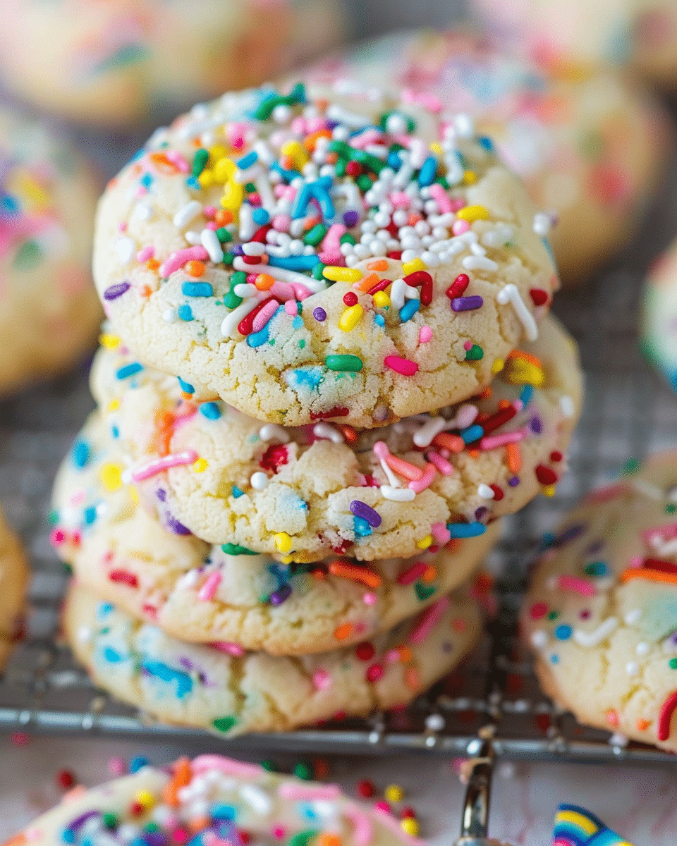 Funfetti Butter Cookies: A Colorful, Melt-in-Your-Mouth Delight