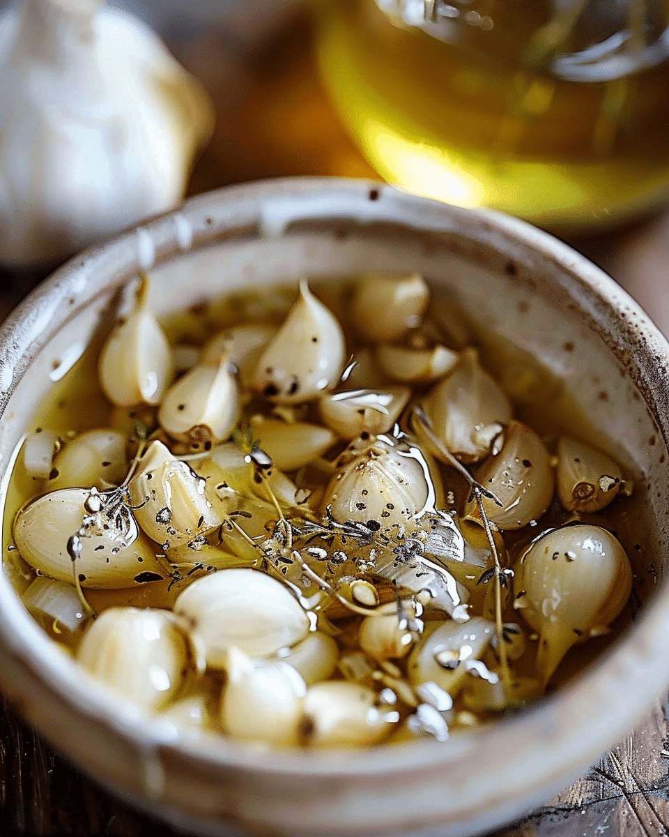 Garlic Confit Olive Oil: Velvety and Aromatic Flavor for Your Dishes