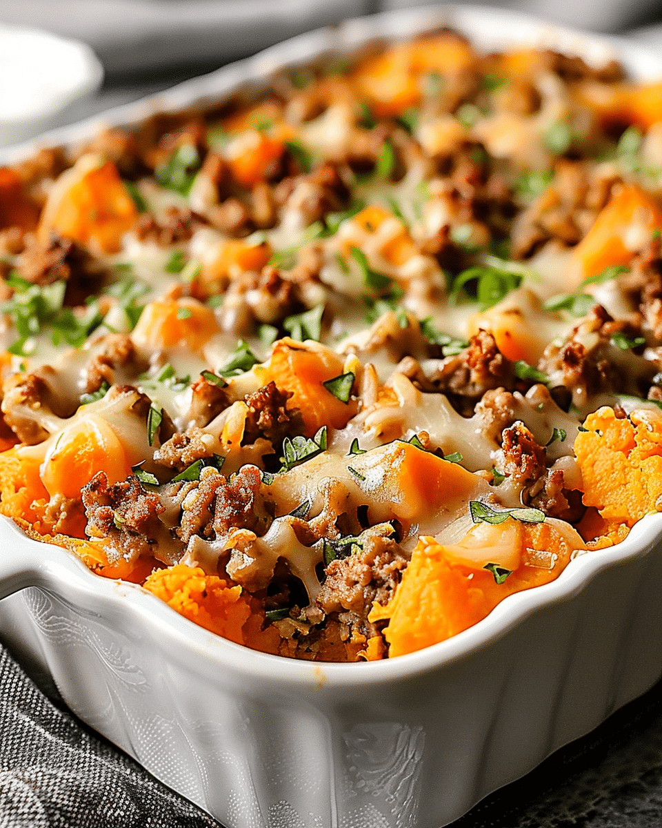 Ground Turkey Sweet Potato Casserole: Easy & Delicious Recipe