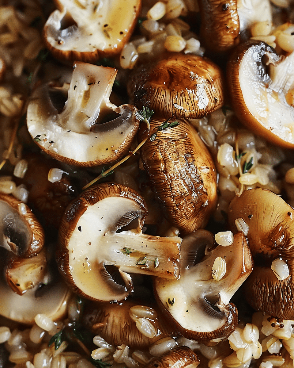 Herby Barley Salad With Butter-Basted Mushrooms: An Amazing Ultimate Recipe