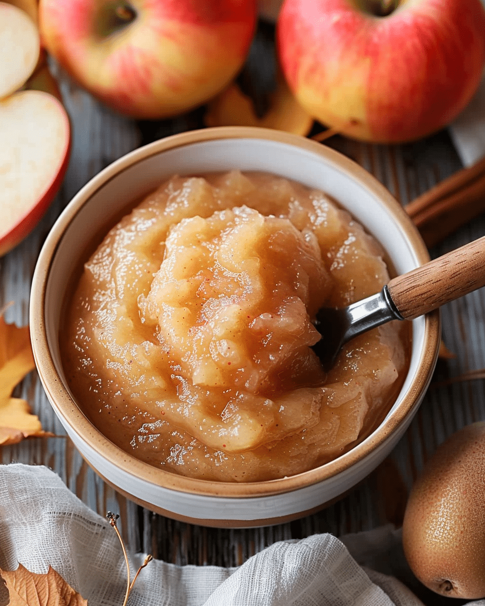 Homemade Applesauce Recipe for Fall Flavors