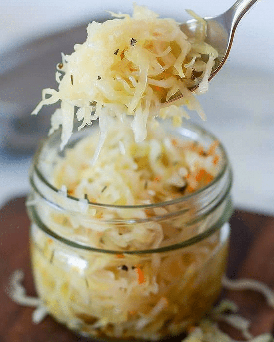 Homemade Keto Sauerkraut