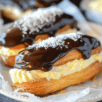 Irresistible Boston Cream Eclair Made Easy