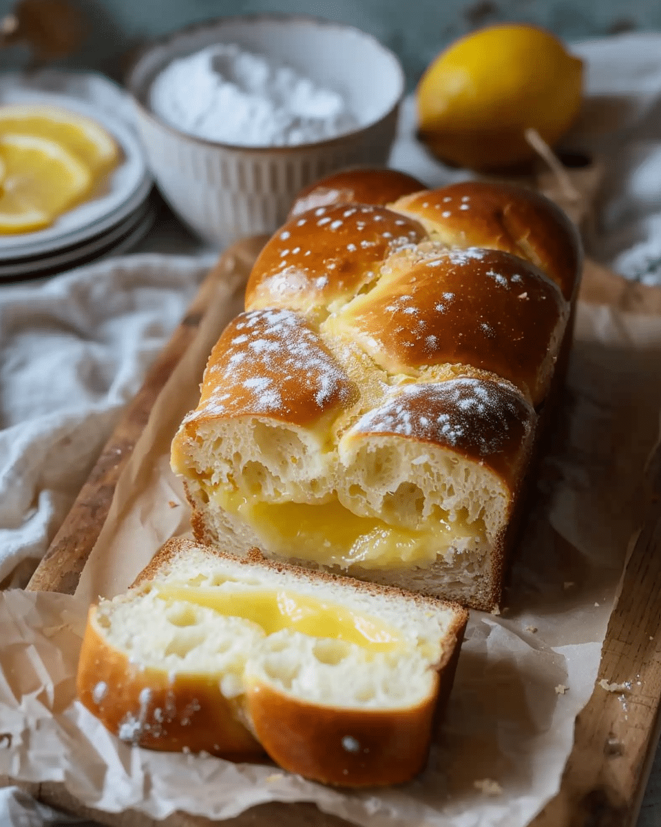 Lemon Milk Bread