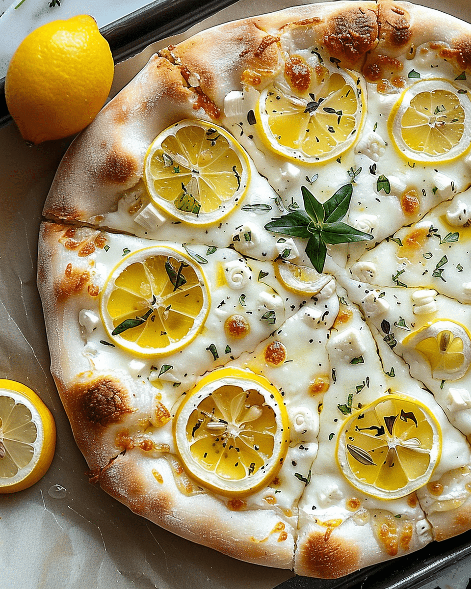 Lemon Pizza: A Zesty Twist on Classic Pizza