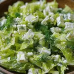 Maroulosalata Romaine Dill Feta: A Refreshing Mediterranean Salad