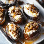 Mascarpone Stuffed Dates with Maple Drizzle: A Heavenly, Sweet Treat