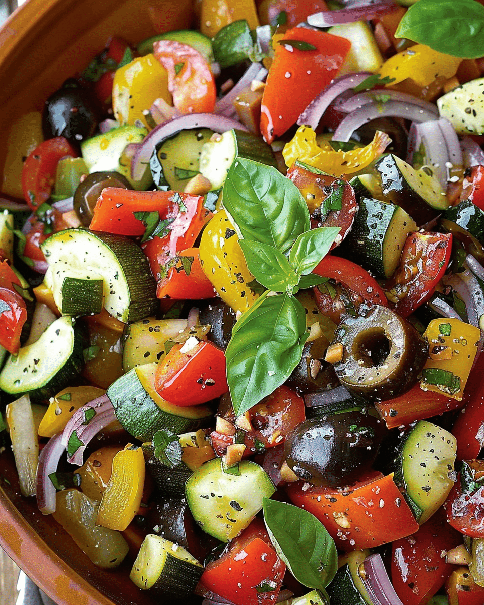 Mediterranean Ratatouille Salad