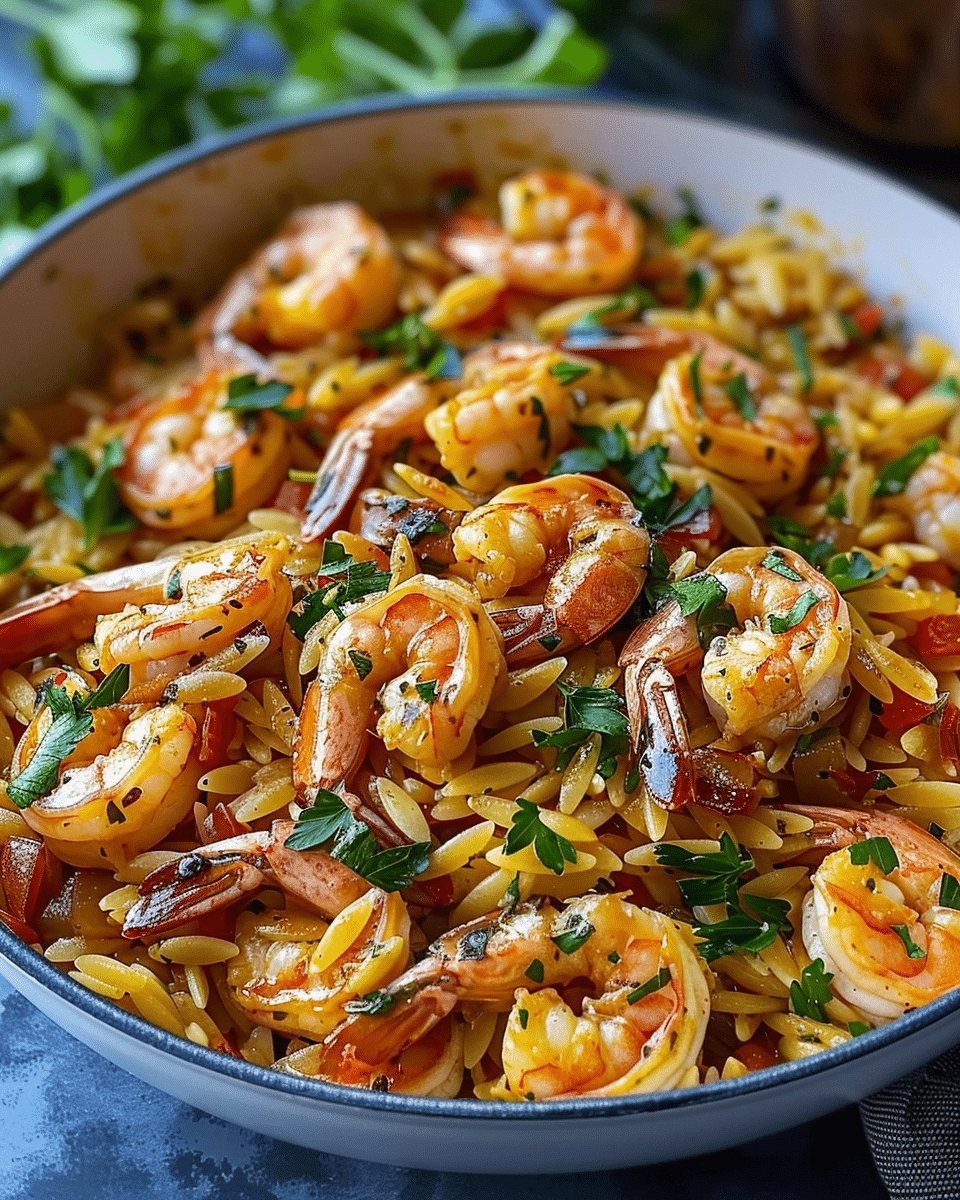 One Pot Marry Me Shrimp and Orzo Pasta: A Flavorful, Elegant Dinner