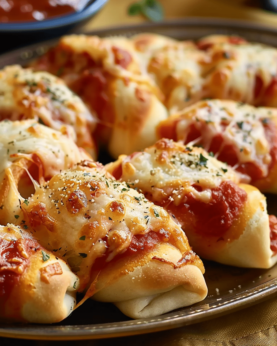 Pizza Stuffed Crescent Rolls: A Quick and Delicious Snack