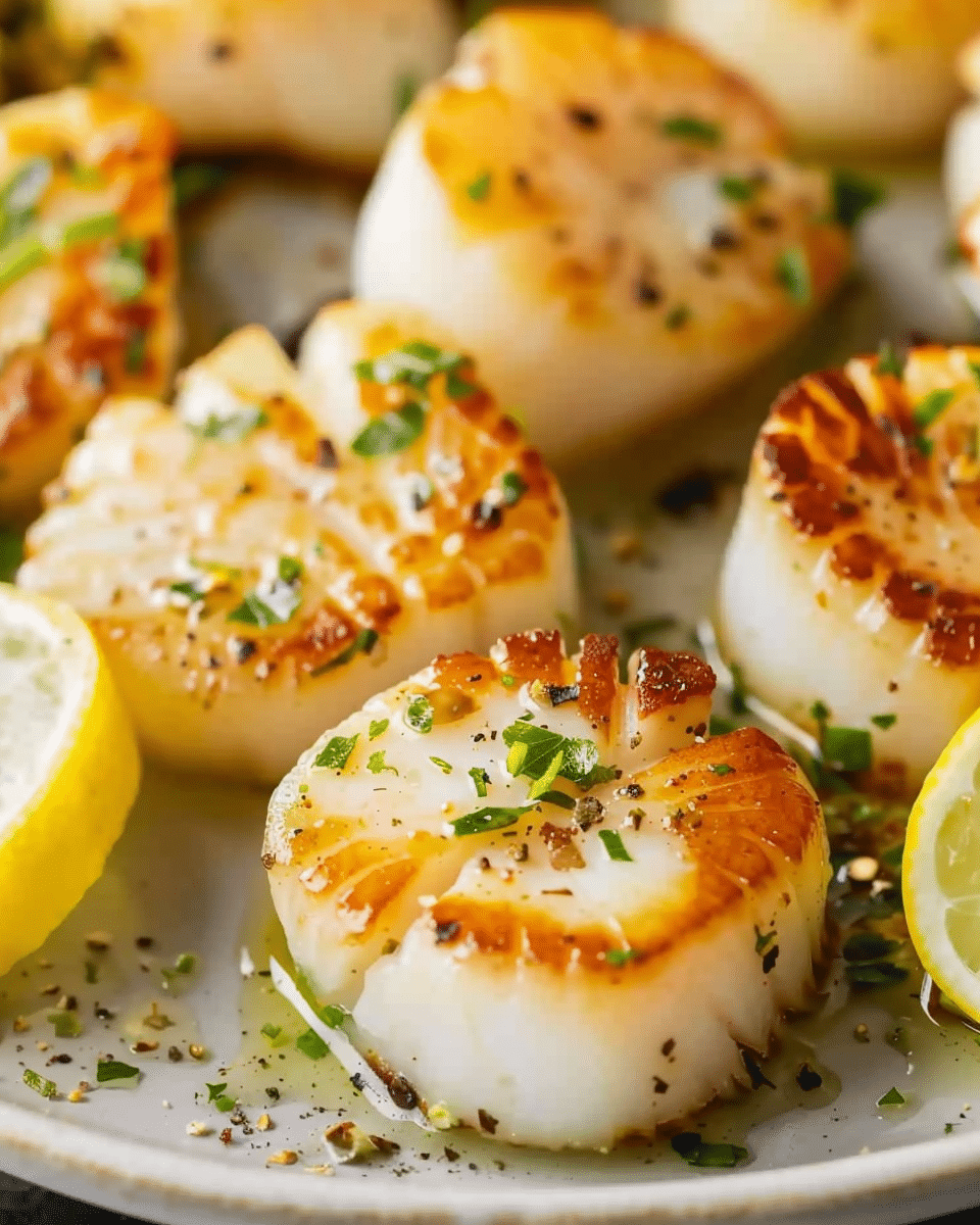 Pan Seared Scallops