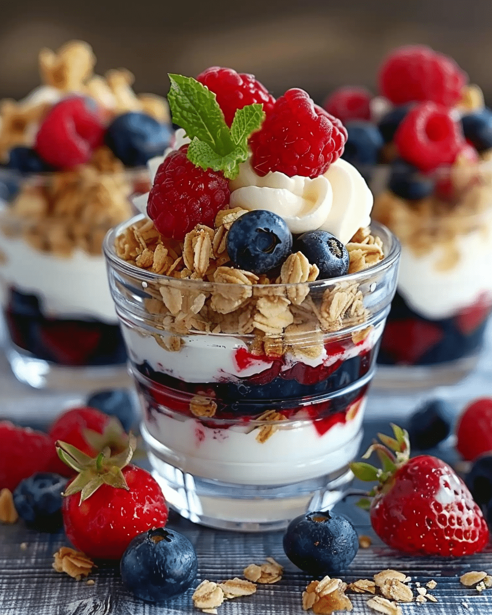 Patriotic Berry Parfaits: An Amazing Ultimate Recipe