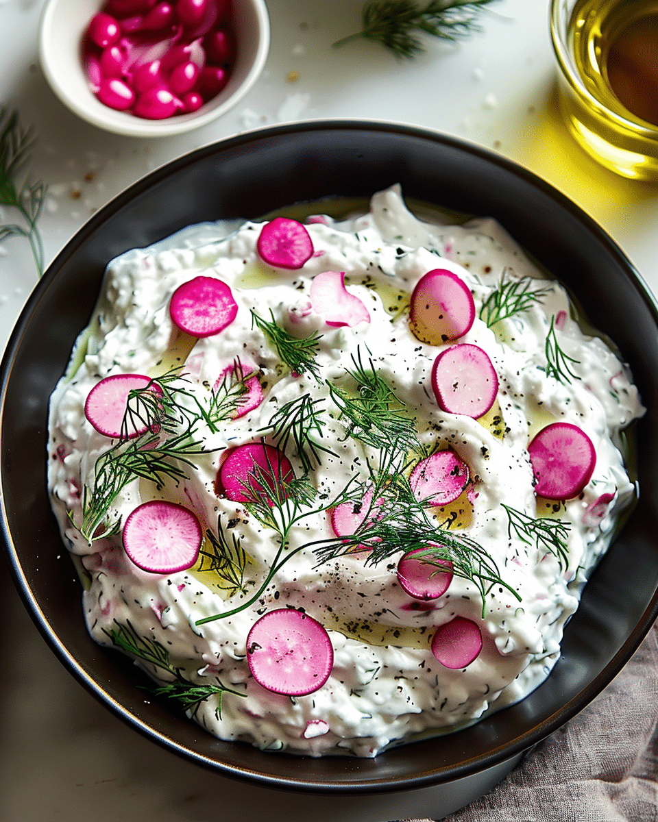 Pink Radish Tzatziki: A Vibrant Twist on a Classic
