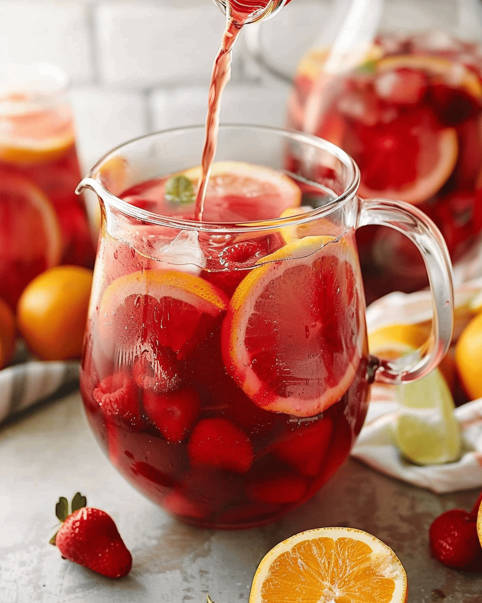 Refreshing Homemade Sangria Recipe