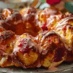 Rhubarb Cream Cheese Monkey Bread Recipe