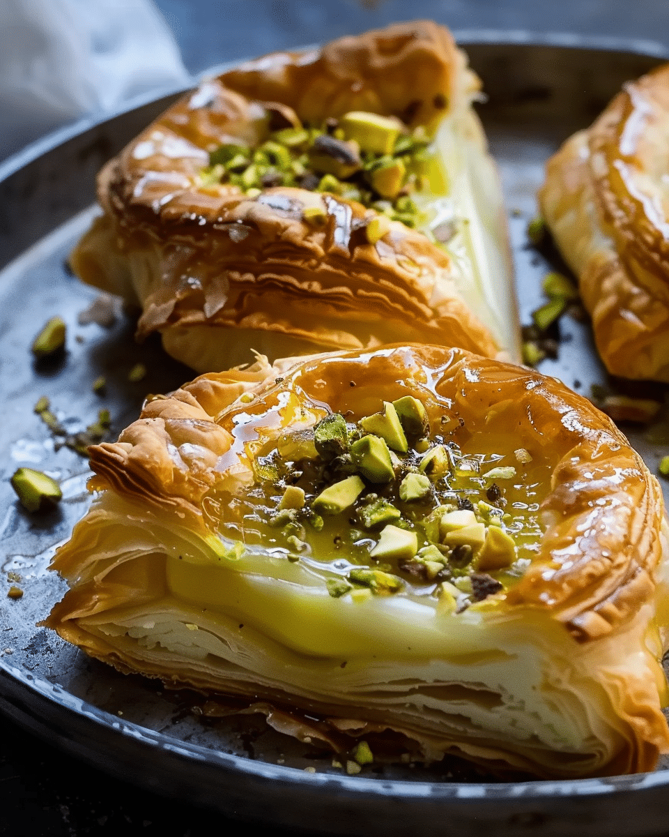 Salted Honey Pistachio Brie Puff Pastry: An Incredible Ultimate Recipe