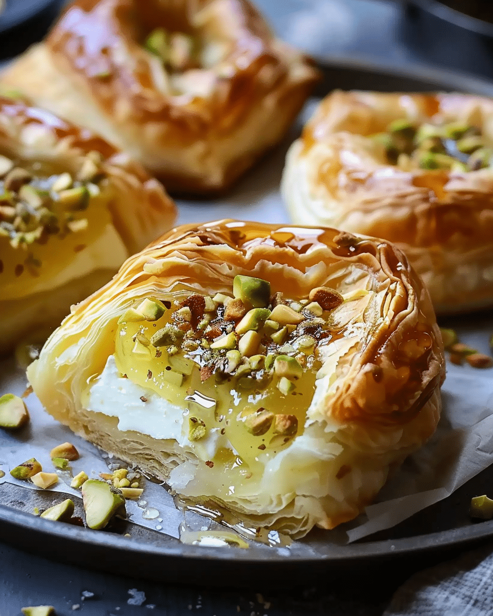 Salted Honey Pistachio Brie Puff Pastry: An Incredible Ultimate Recipe