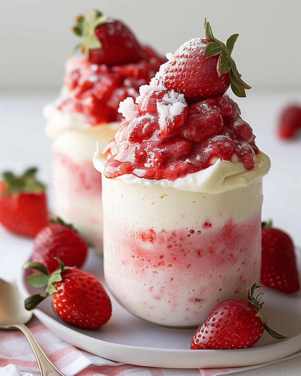 Strawberry Lava Flow: A Tropical Delight Recipe