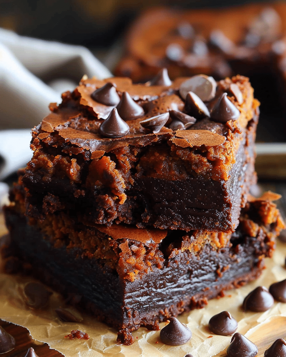 Sweet Potato Fudgy Brownies Recipe