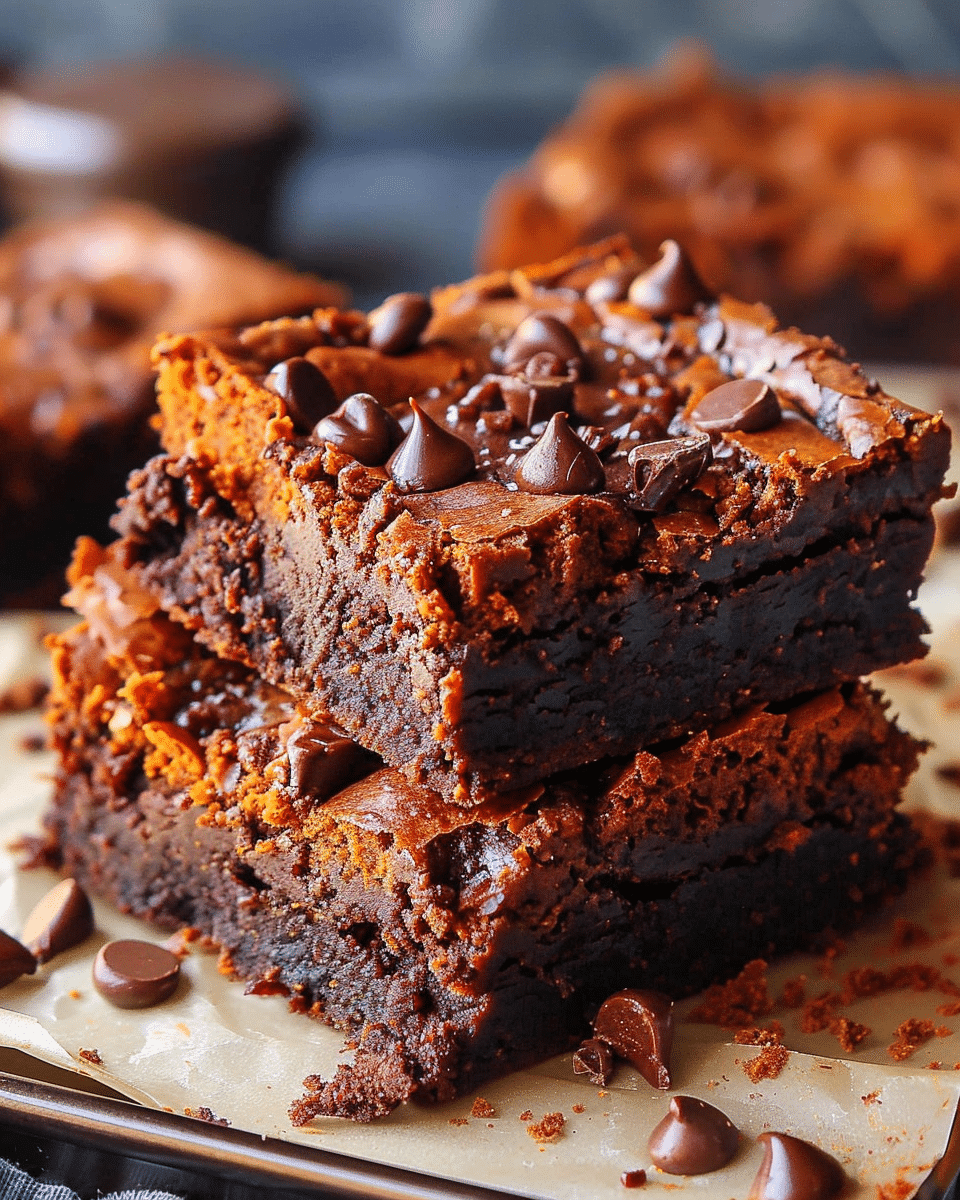 Sweet Potato Fudgy Brownies Recipe