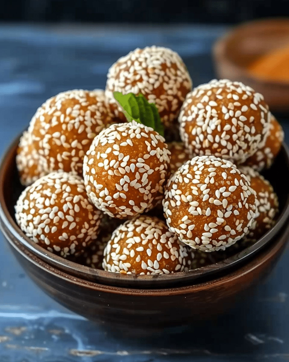 Sweet Potato Sesame Balls: Crispy, Chewy, and Irresistibly Delicious