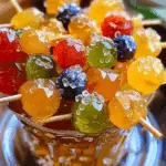 Tanghulu Chinese Candied Fruit: A Sweet and Shiny Treat