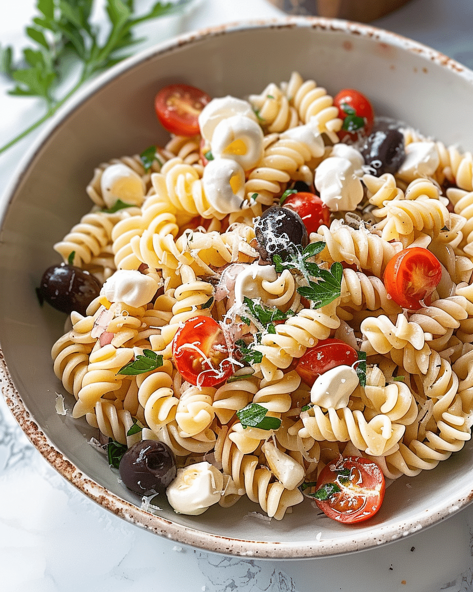 Viral Pasta Salad: A Burst of Fresh, Vibrant Flavors