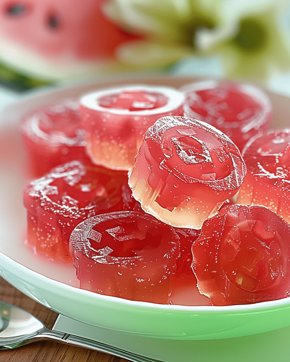 Watermelon Jellies