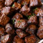 Air Fryer Juicy Steak Bites
