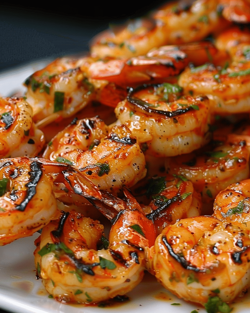 Amazing Spicy Grilled Shrimp