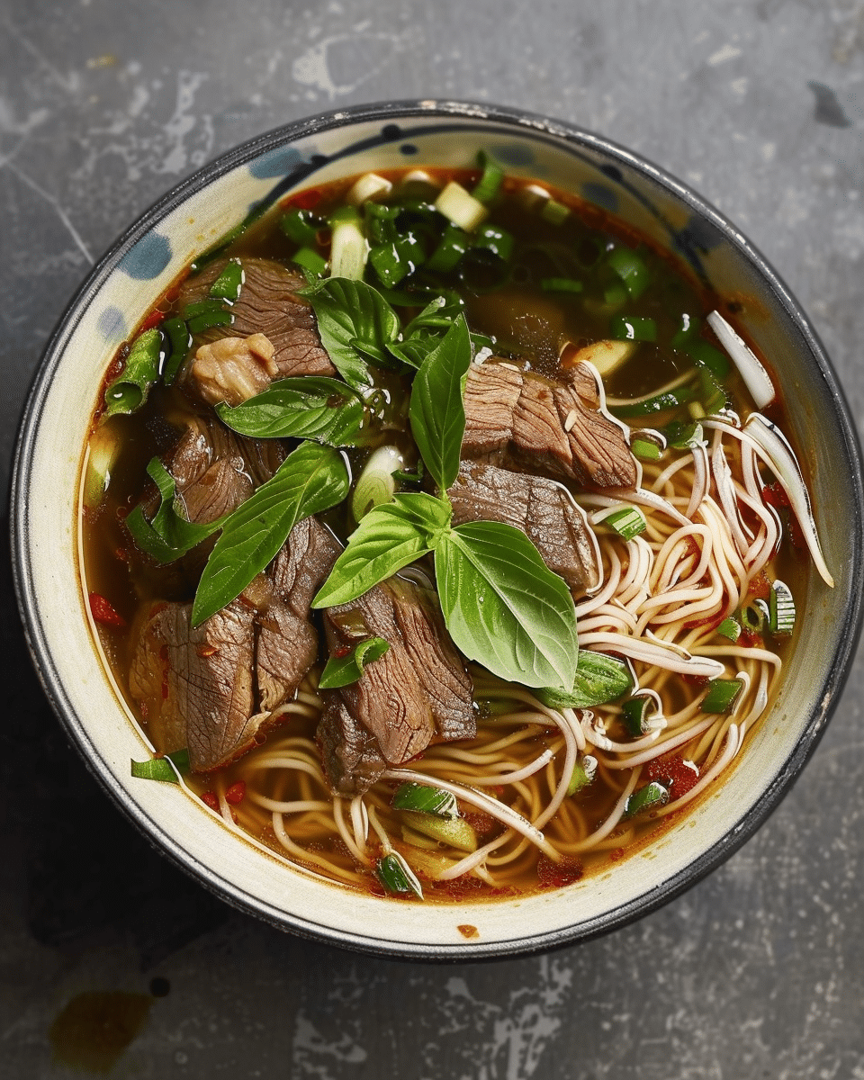 How to Make Authentic Pho Bo (Vietnamese Noodle Soup with Beef)