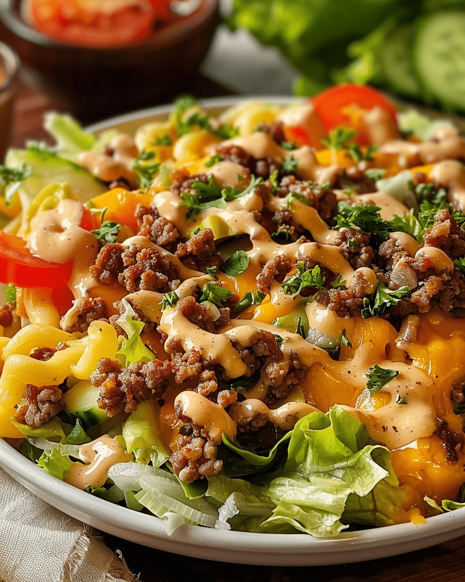 Big Mac Salad: An Incredible Ultimate Recipe for Salad Lovers