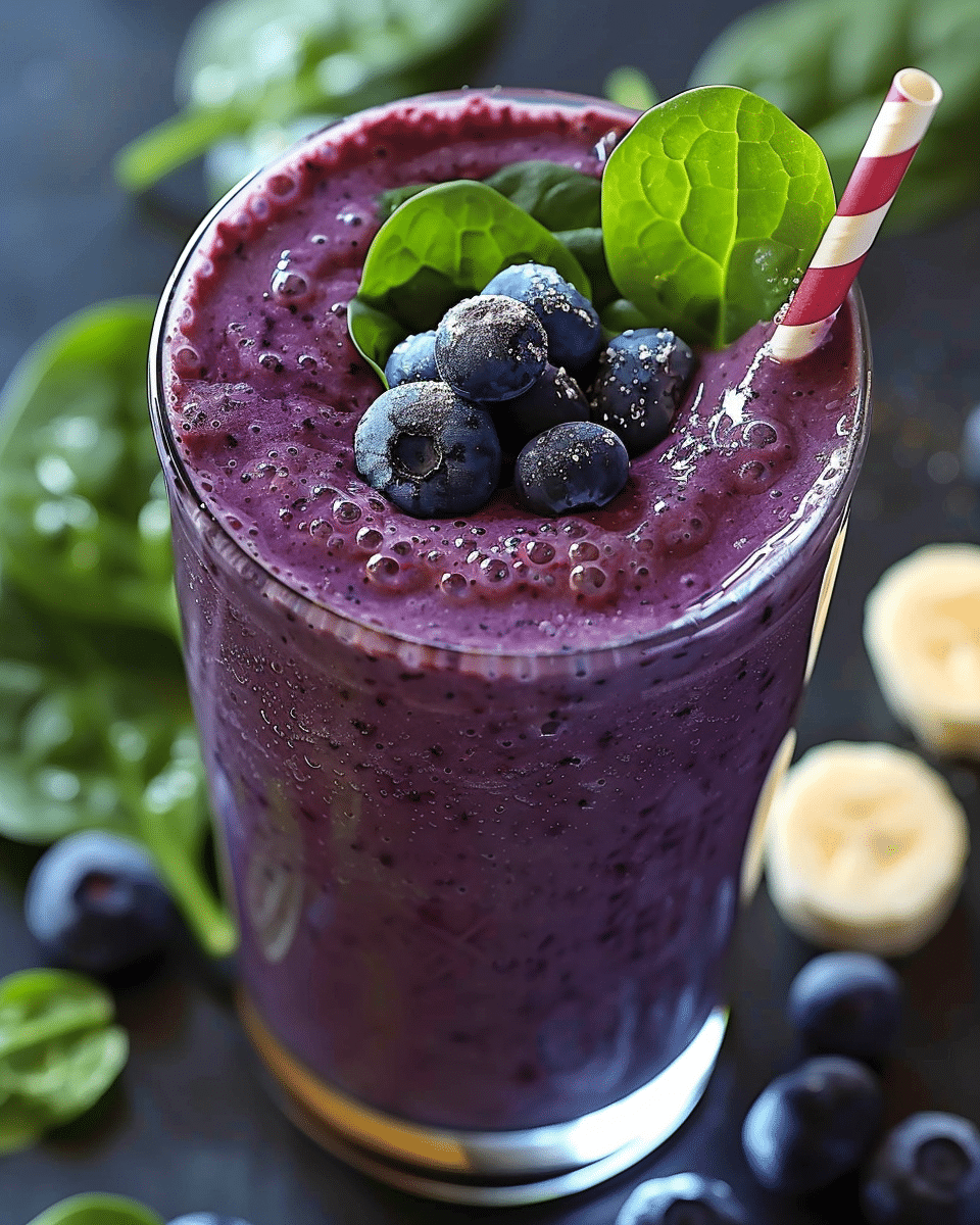 Blueberry Banana Spinach Smoothie: A Nutritious and Delicious Recipe