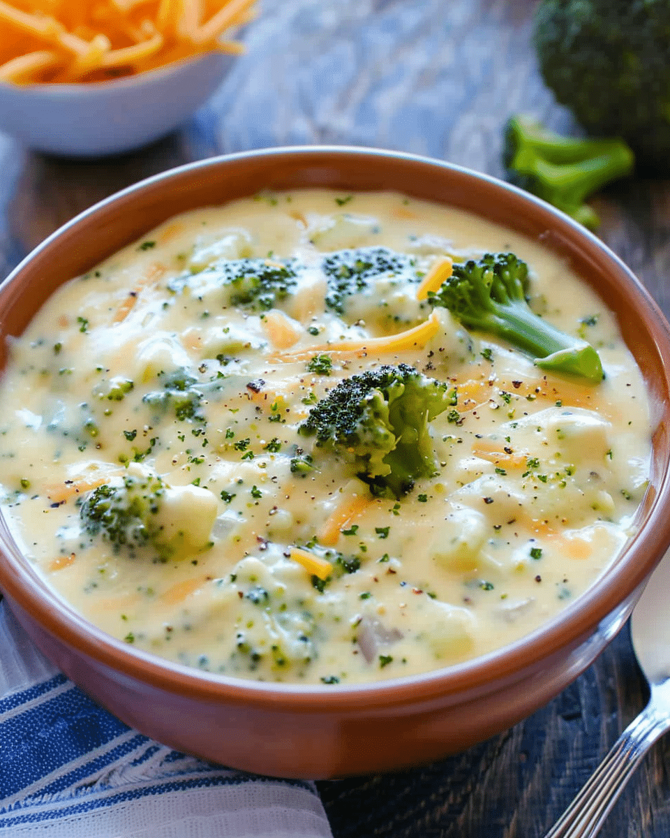 Broccoli Cheddar Soup Recipe: A Comforting Classic
