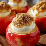 Cheesecake Stuffed Baked Apples
