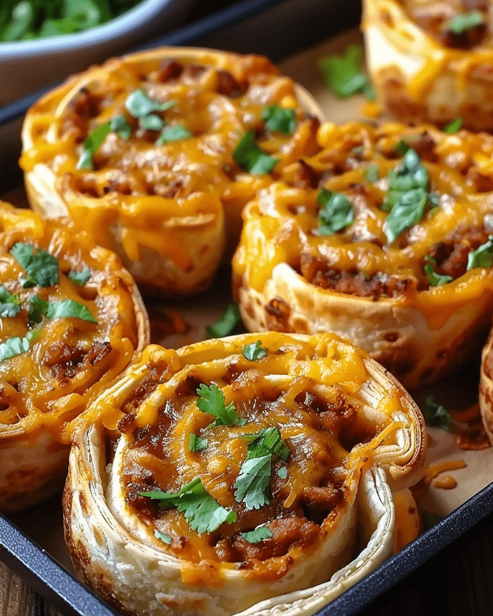Cheesy Taco Pinwheels: An Incredible Ultimate Recipe You’ll Love