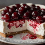 Cherry-Infused Whipped Cheesecake