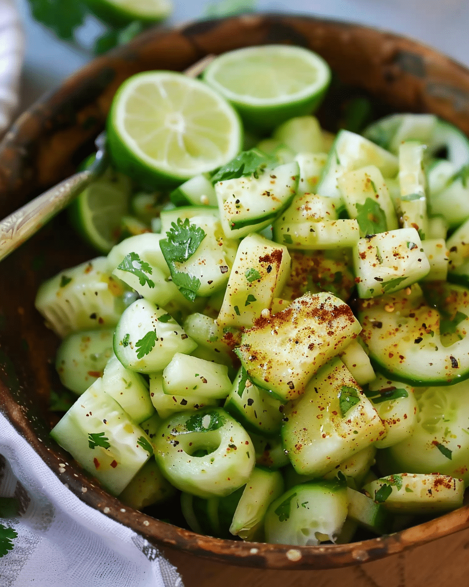 Chili Lime Jicama and Cucumber Salad: An Amazing Ultimate Recipe