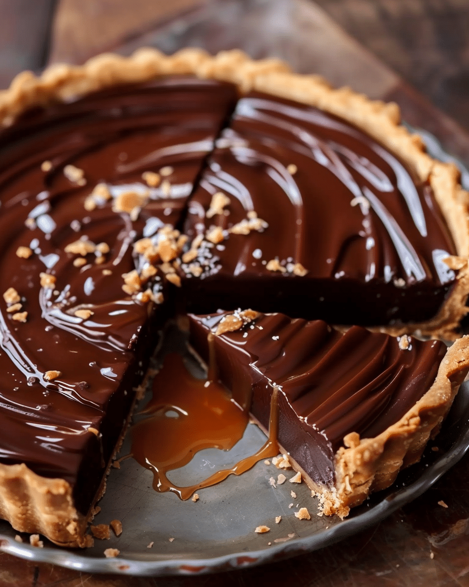 Chocolate Caramel Tart Recipe