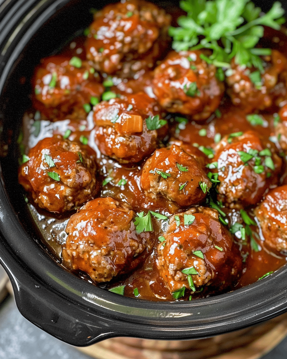 Crockpot Meatballs Recipe