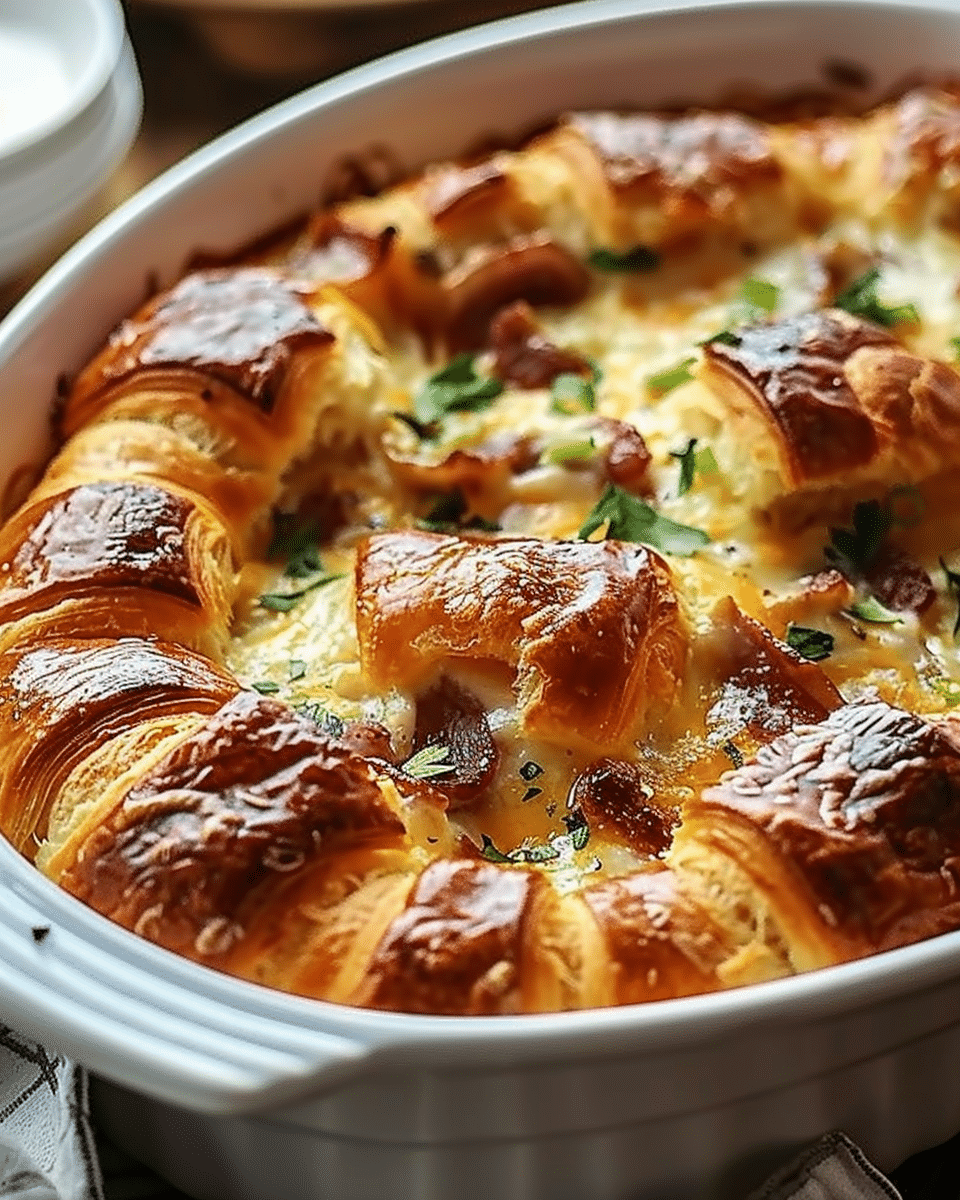 Croissant Breakfast Casserole: An Amazing Ultimate Recipe