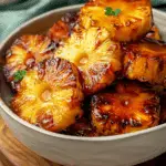 Easy Air Fryer Caramelized Pineapple