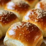 Easy Brioche Buns