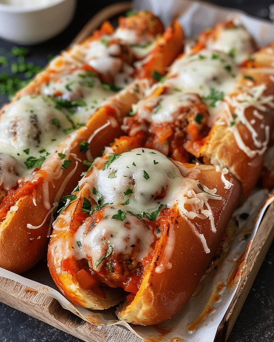 Easy Meatball Subs Recipe